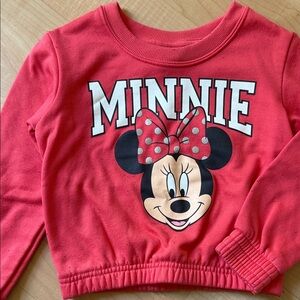 Minnie Mouse Red Sweatshirt
